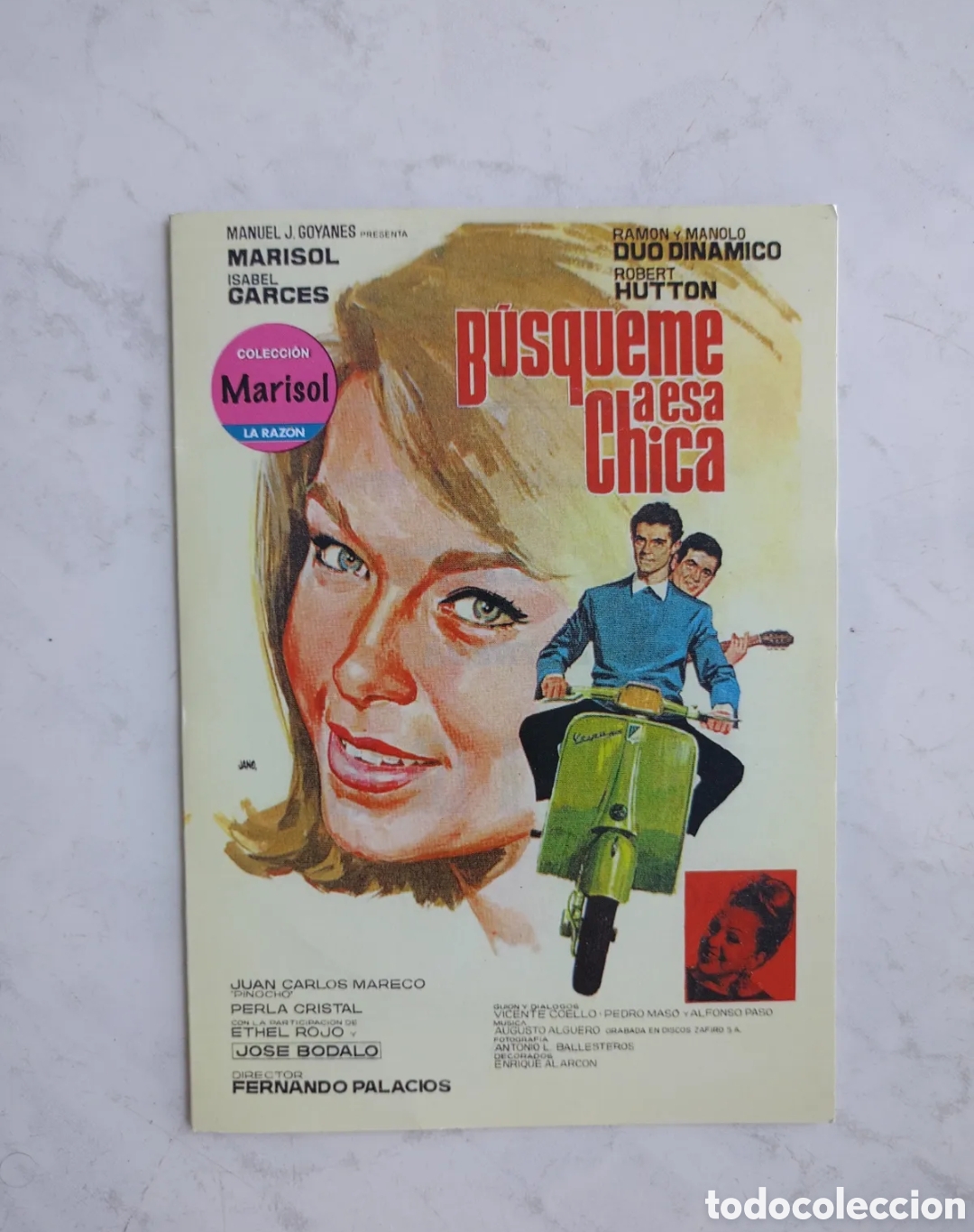 Cin&eacute;ma: BUSQUEME A ESA CHICA MARISOL Y EL DUO DINAMICO