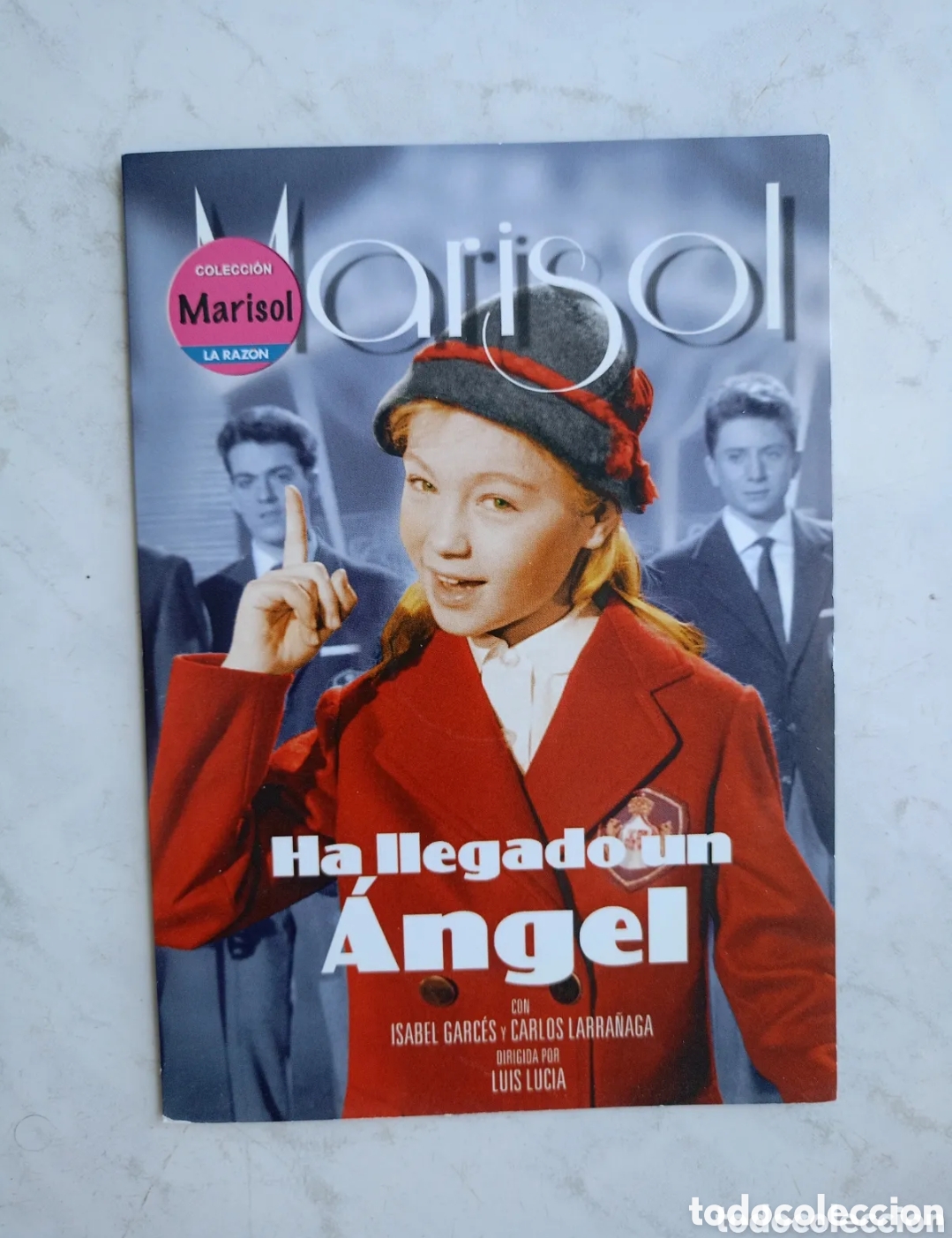 Cin&eacute;ma: DVD, HA LLEGADO UN &Aacute;NGEL, MARISOL, CARLOS LARRA&Ntilde;AGA.