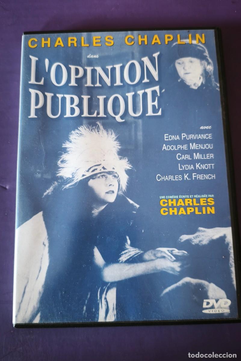 Cinema: DVD- La opinion publica Charles chaplin estado bueno