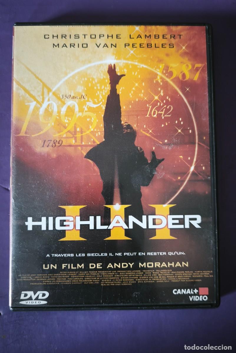 Cinema: DVD- Highlander III estado muy bueno