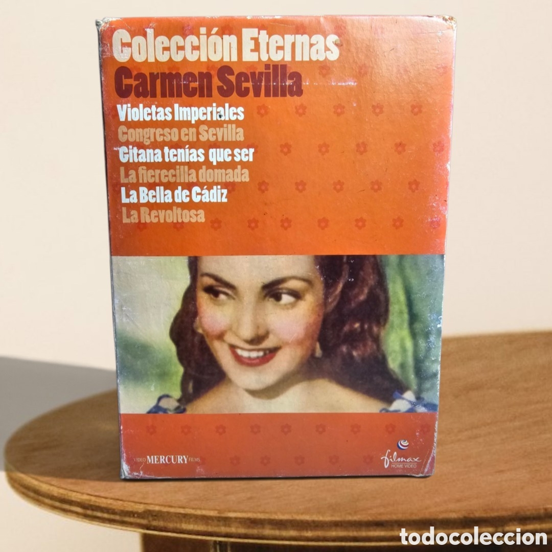 Cinema: PACK 6 DVD - COLECCI&Oacute;N ETERNAS: CARMEN SEVILLA (FILMAX / MERCURY FILMS)