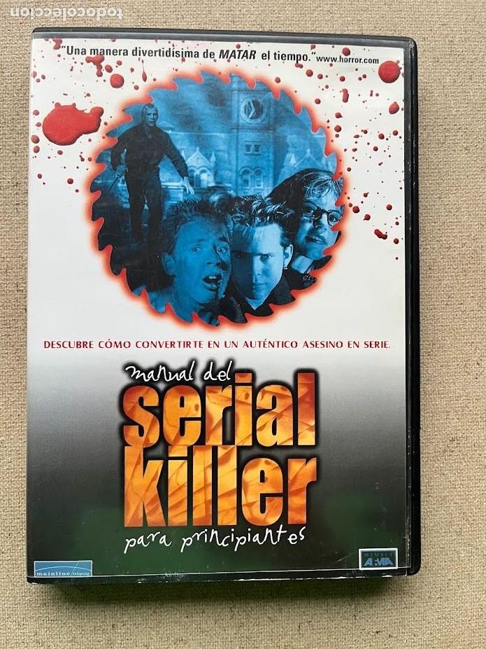 Cinema: Manual del Serial Killer para principiantes / Videoclub / Tomas Haden / Trace Slobotkin / DVD /