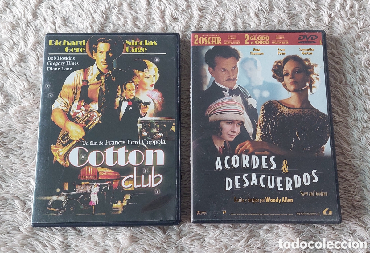 Cinema: 2 DVDs Cotton Club y Acordes y desacuerdos
