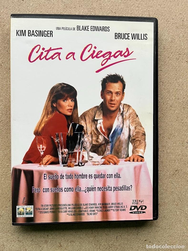 Cin&eacute;ma: Cita a ciegas / Bruce Willis & Kim Basinger / Blake Edwards / DVD /