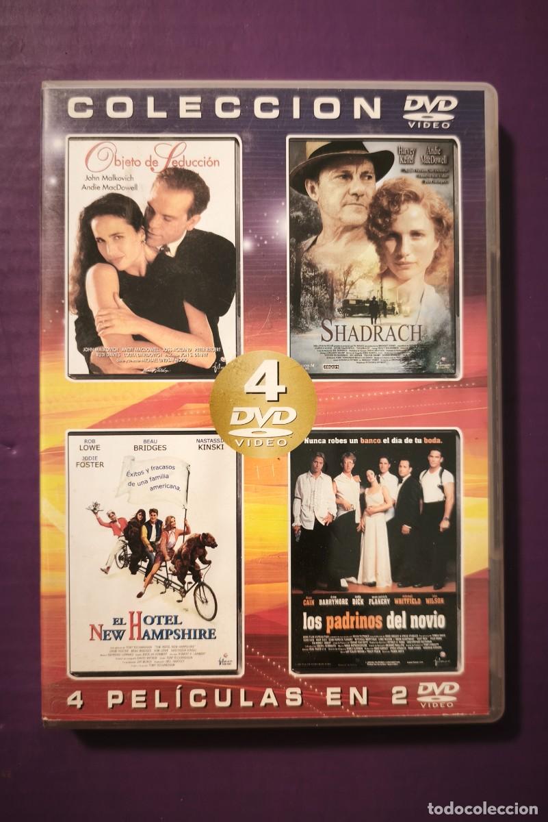 Cinema: DVD- 4 peliculas en 2 estado muy bueno