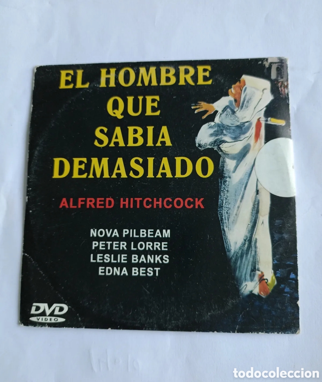 Cinema: EL HOMBRE QUE SABIA DEMASIADO. ALFRED HITCHCOCK. CAJA CARTON