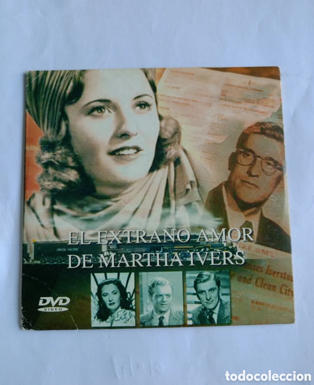 Cinema: Pel&iacute;cula DVD en Espa&ntilde;ol - EL EXTRA&Ntilde;O AMOR DE MARTHA IVERS - Barbara Stanwyck