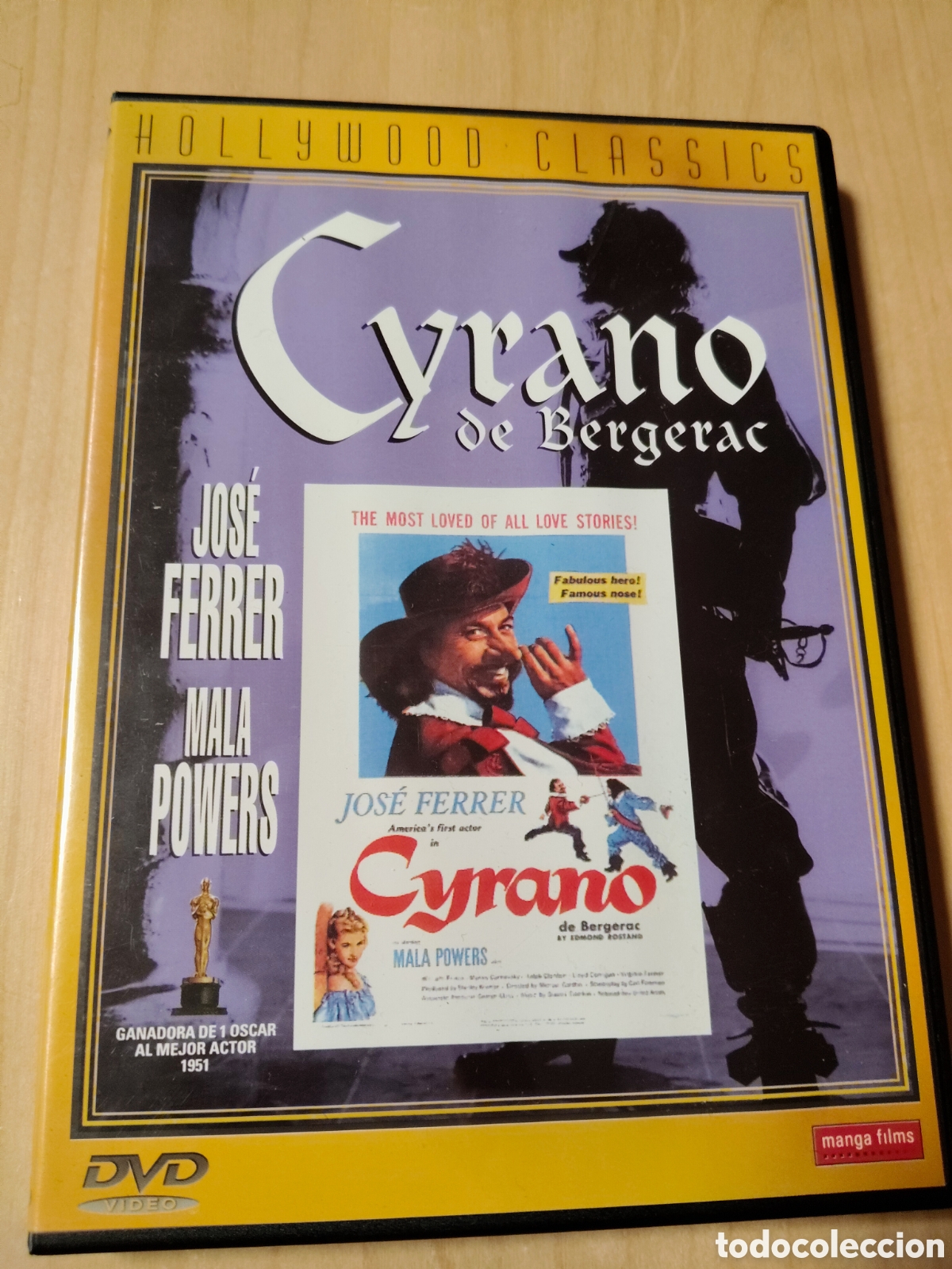 Cinema: RD130 cyrano de bergerac DVD SEGUNDAMANO
