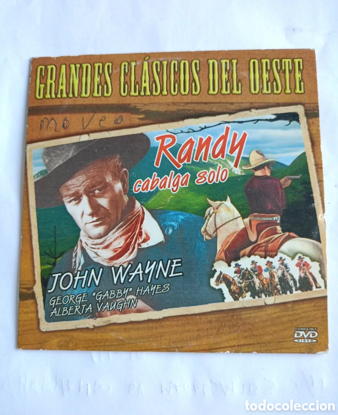 Cinema: RANDY CABALGA SOLO - JOHN WAYNE - CL&Aacute;SICOS DEL OESTE - DVD