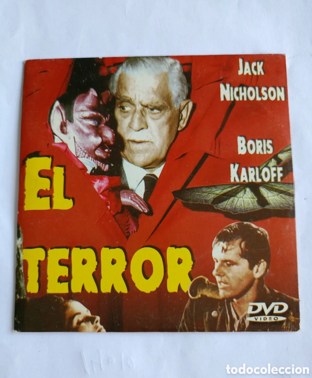 Cinema: El terror. DVD Roger Corman. Jack Nicholson, Boris Karloff