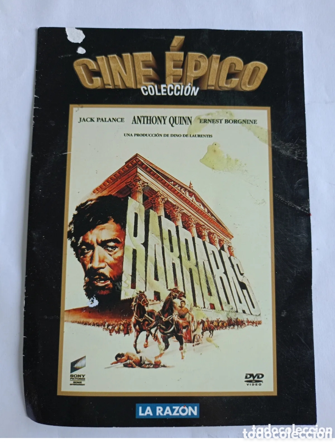 Cinema: Barrab&aacute;s - Cine &Eacute;pico - Richard Fleischer - Anthony Quinn - Silvana Mangano - DVD
