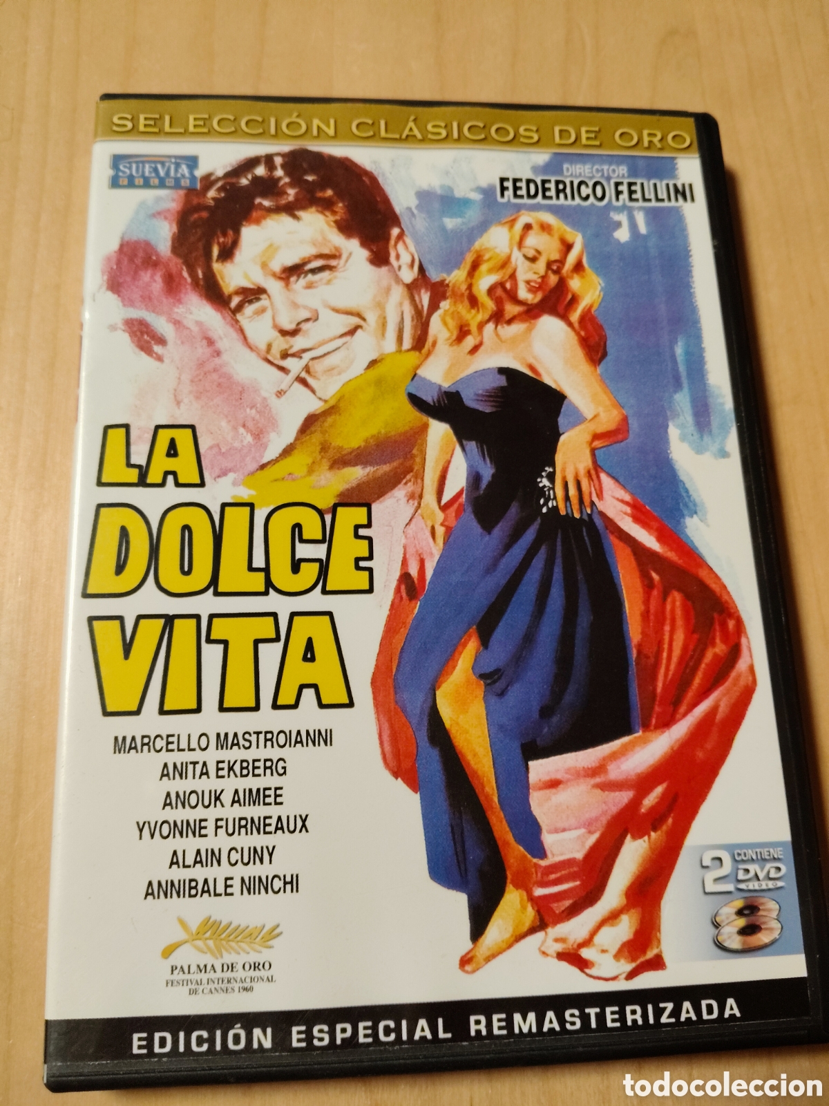 Cinema: RD131 la dolce vita DVD SEGUNDAMANO