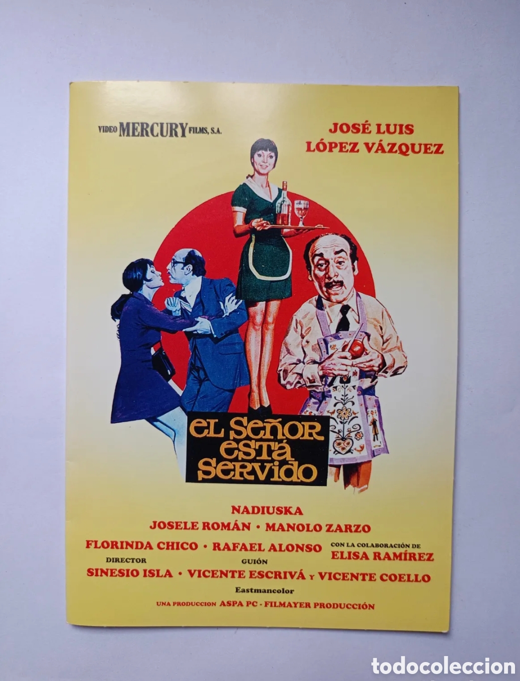 Cinema: Dvd de cine espa&ntilde;ol. El se&ntilde;or esta servido con Jos&eacute; Luis L&oacute;pez V&aacute;zquez