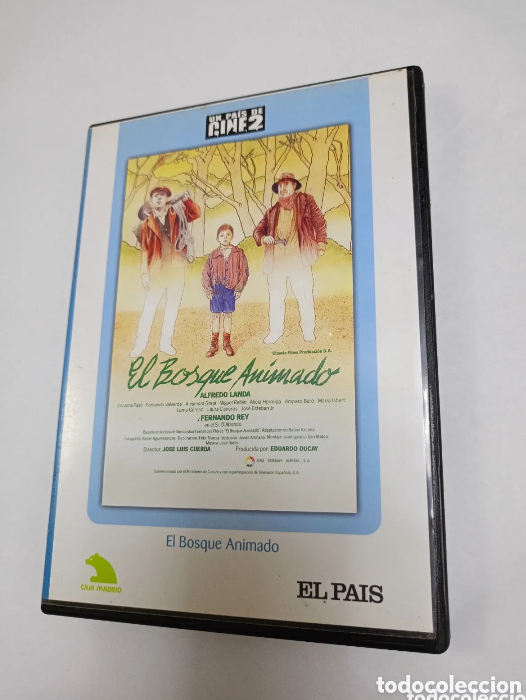 Cine: DVD. EL BOSQUE ANIMADO. Alfredo Landa. Tito Valverde. Fernando Rey. Miguel Rell&aacute;n. Jos&eacute; Luis Cuerda.