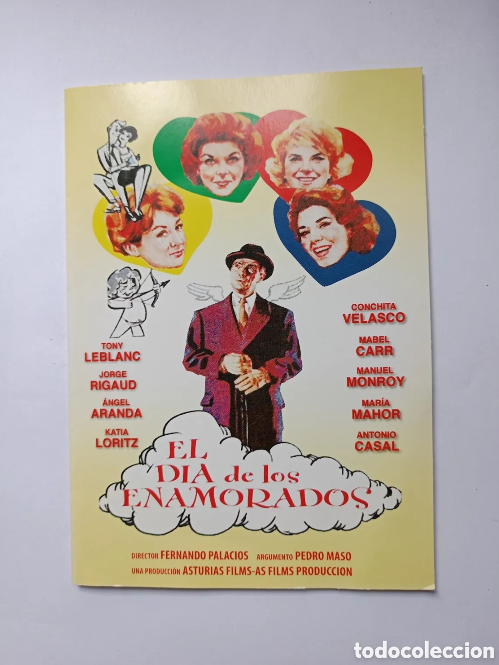 Cinema: CINE ESPLAY-EL DIA DE LOS ENAMORADOS-FERNANDO PALACIOS-TONY LEBLANC-CONCHITA VELASCO-JANO-1960.dvd