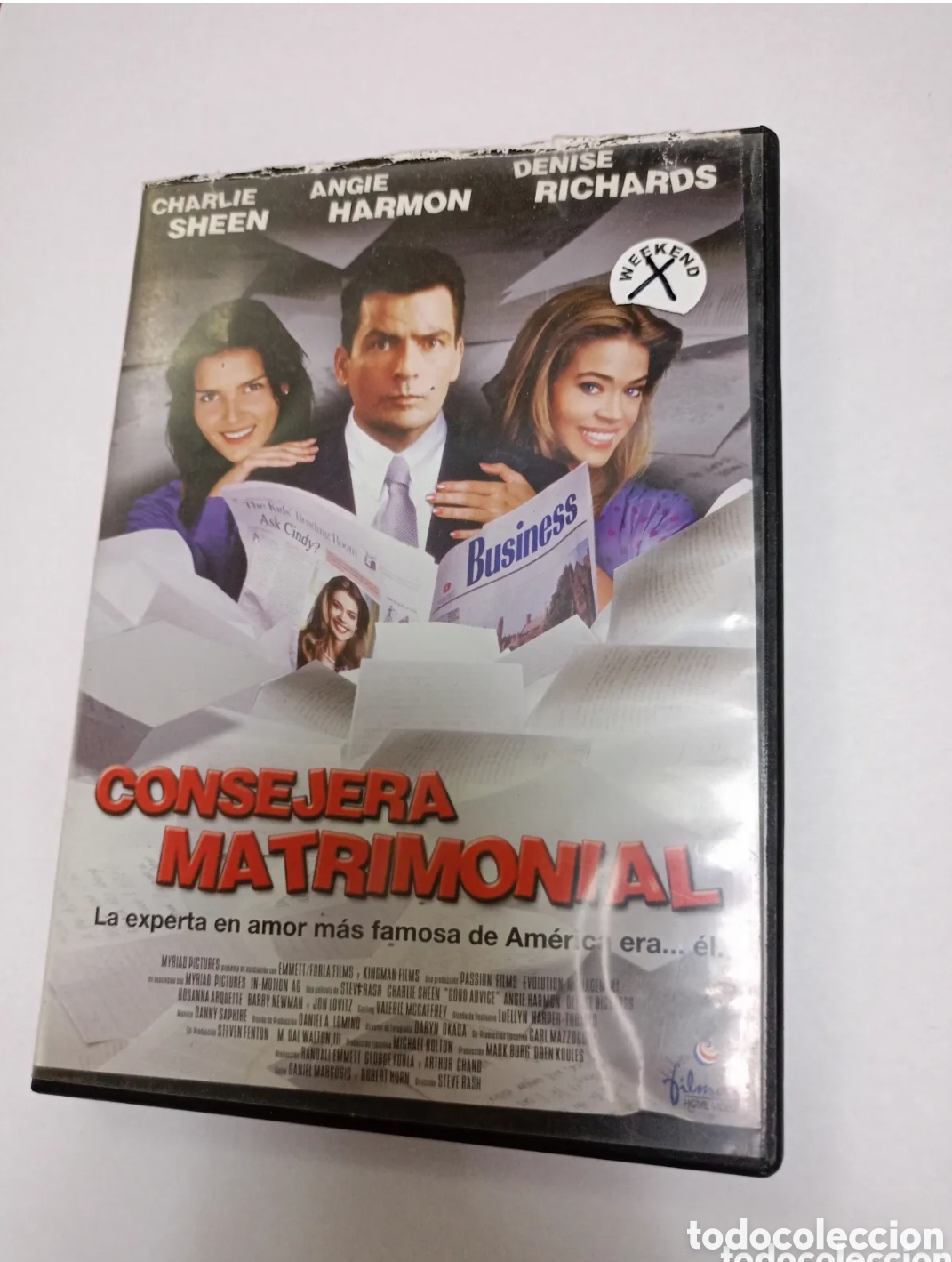 Cinema: DVD CONSEJERA MATRIMONIAL CHARLIE SHEEN