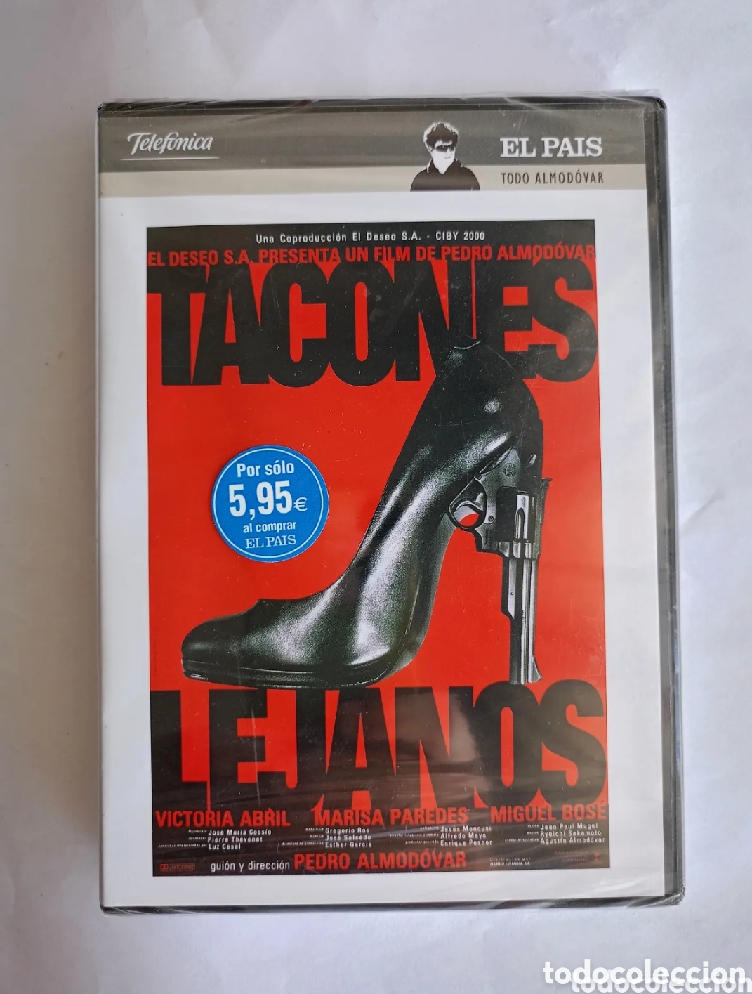 Kino: TACONES LEJANOS PEDRO ALMODOVAR MIGUEL BOSE DVD