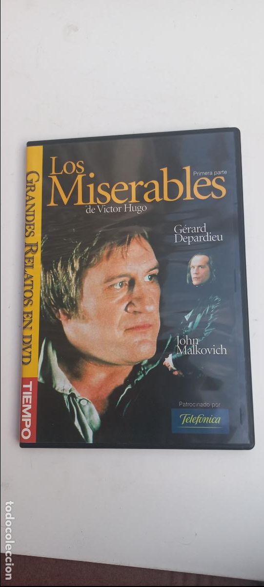 Cine: LOS MISERABLES. PRIMERA PARTE. DVD. GRANDES RELATOS EN DVD. TIEMPO