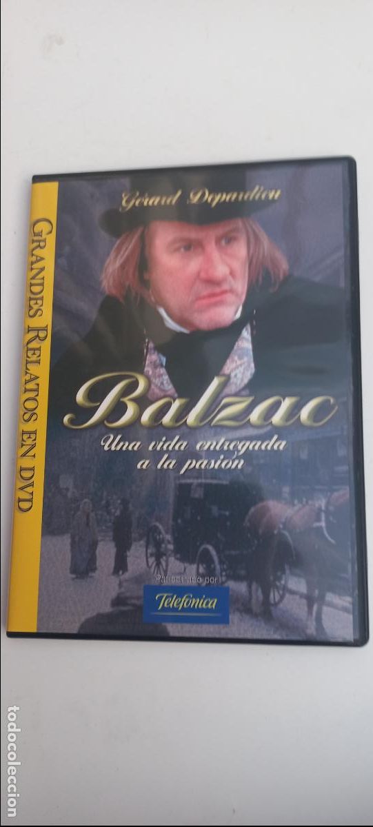 Cine: BALZAC. GERARD DEPARDIEU. DVD. GRANDES RELATOS EN DVD. TIEMPO