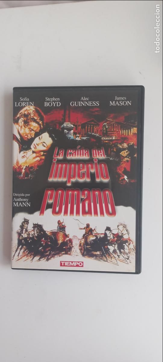 Cinema: LA CAIDA DEL IMPERIO ROMANO. SOFIA LOREN. PELICULA EN DVD. TIEMPO.