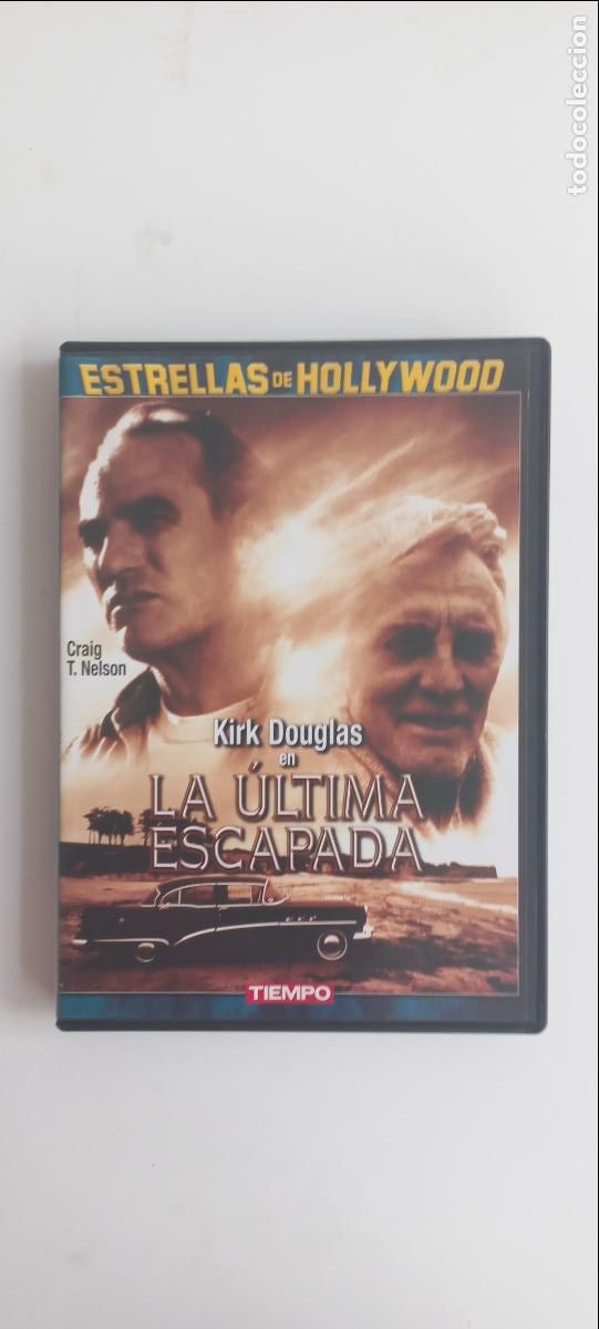 Cinema: LA ULTIMA ESCAPADA. KIRK DOUGLAS. PELICULA EN DVD. TIEMPO. ESTRELLAS DE HOLLYWOOD.