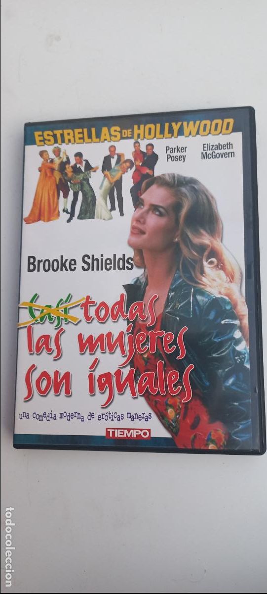 Cinema: TODAS LAS MUJERES SON IGUALES. BROOKE SHIELDS. PELICULA EN DVD. TIEMPO. ESTRELLAS DE HOLLYWOOD.
