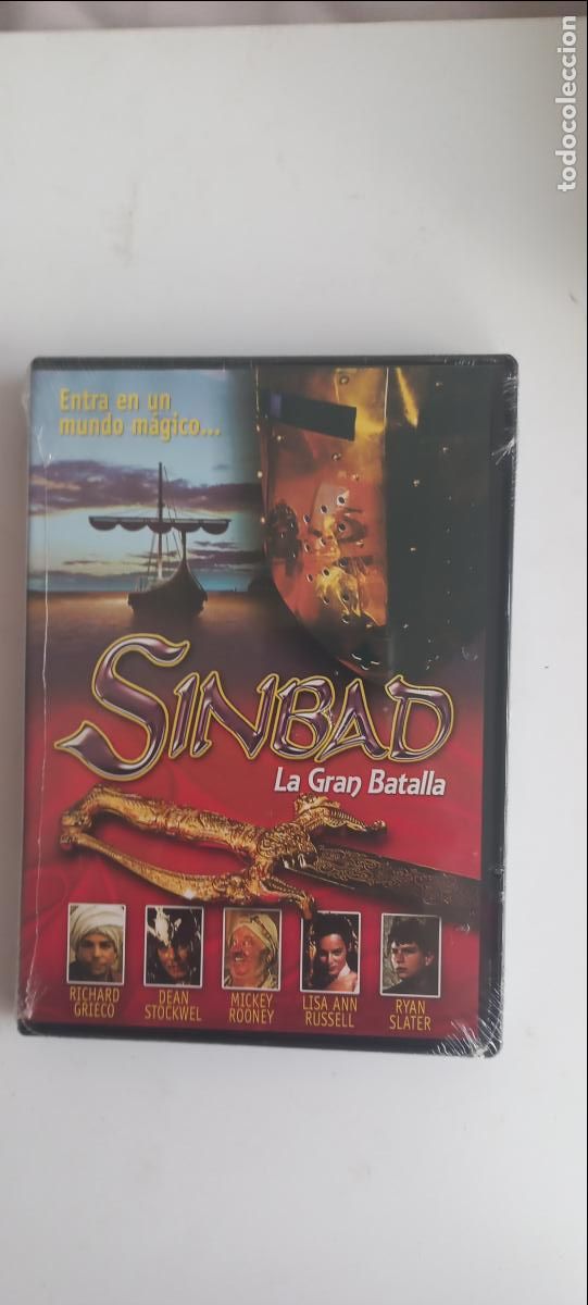 Cinema: SIMBAD. LA GRAN BATALLA. PRECINTADA. PELICULA EN DVD. TIEMPO.