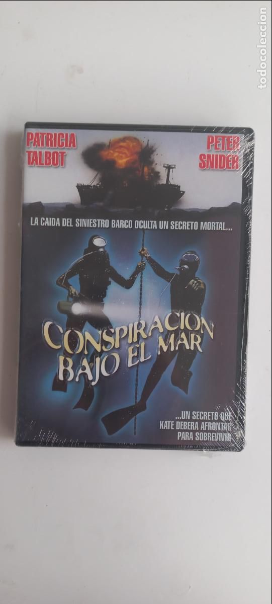 Cinema: CONSPIRACION BAJO EL MAR. PRECINTADA. PELICULA EN DVD. TIEMPO.