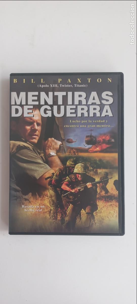 Cinema: MENTIRAS DE GUERRA. BILL PAXTON . PELICULA EN DVD. TIEMPO.