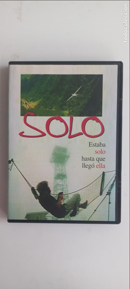 Cinema: SOLO. ESTABA SOLO HASTA QUE LLEGO ELLA. PELICULA EN DVD. TIEMPO.