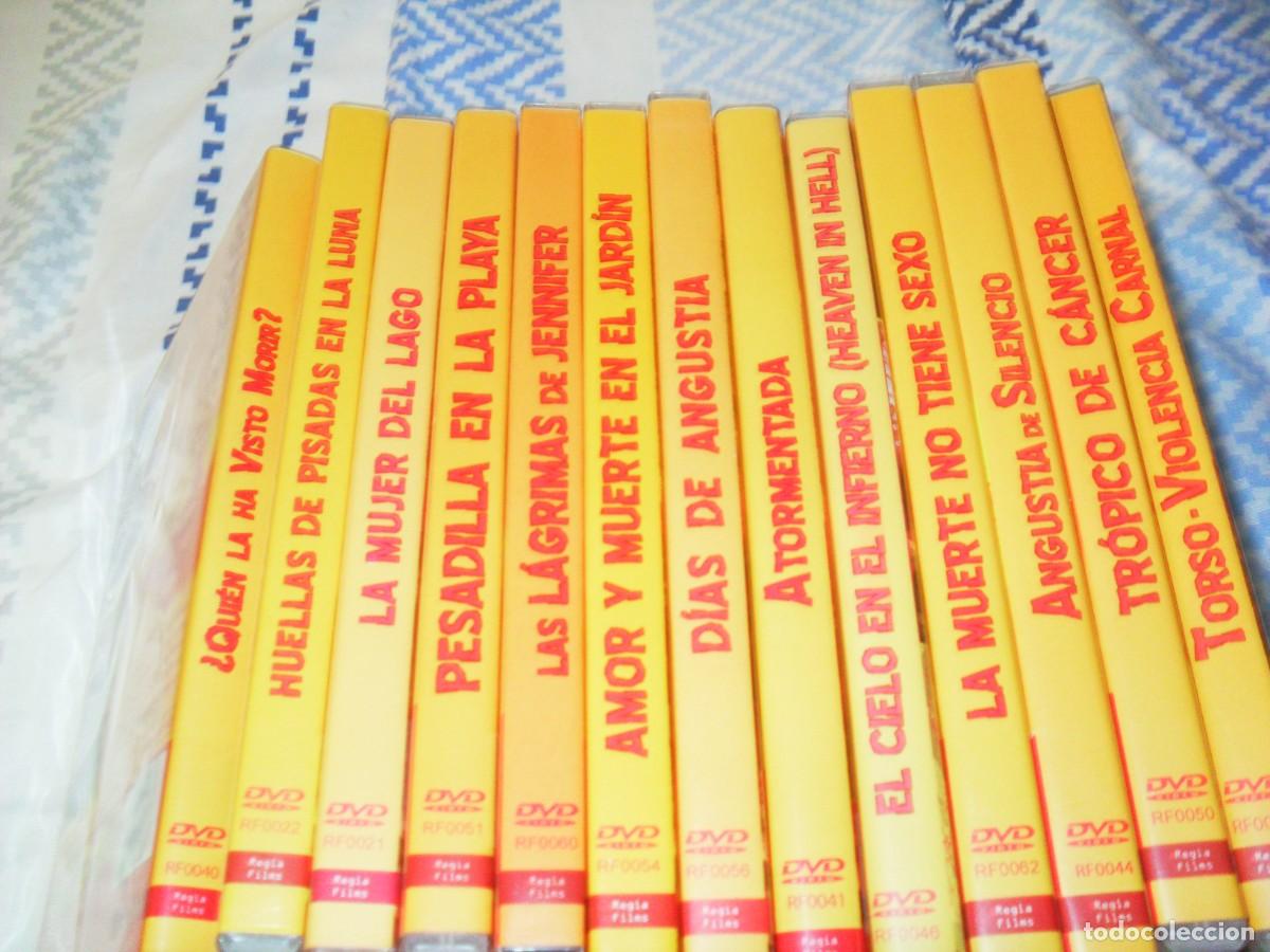 Cine: Colecci&oacute;n de DVDs de pel&iacute;culas de culto del g&eacute;nero Giallo, 13 PELICULAS