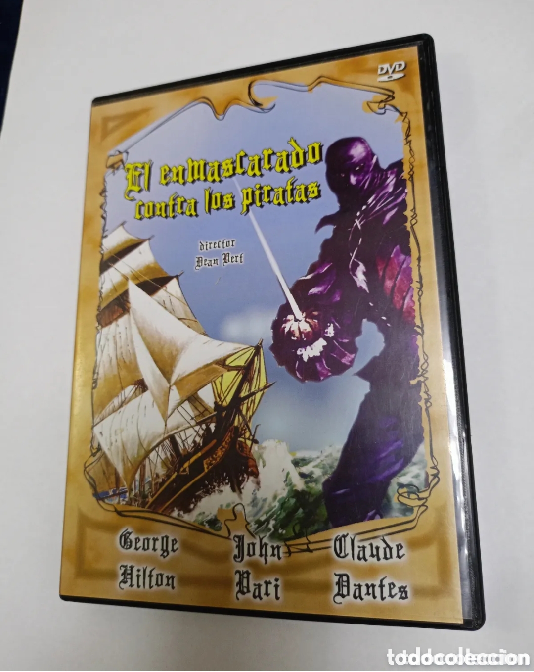 Kino: EL ENMASCARADO CONTRA LOS PIRATAS, GEORGE HILTON, JOHN VARI, CLAUDE DANTES