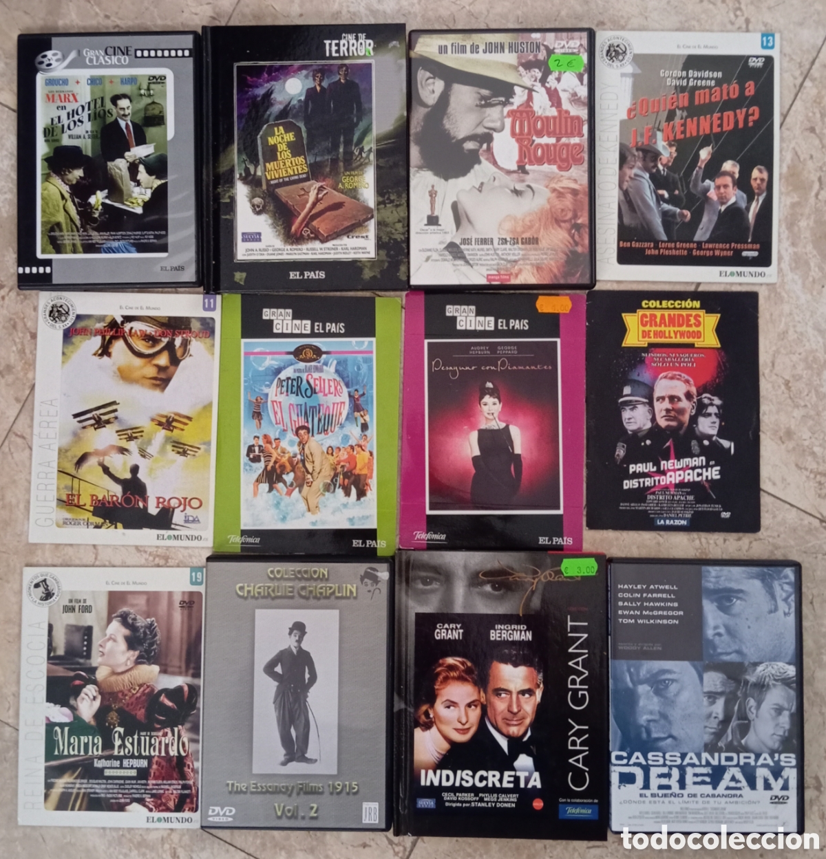 Kino: LOTE PELICULAS DVD FORMATOS VARIADOS