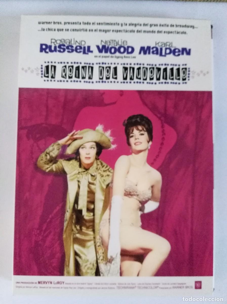Cin&eacute;ma: DVD La Reina del Vaudeville.Natalie Wood
