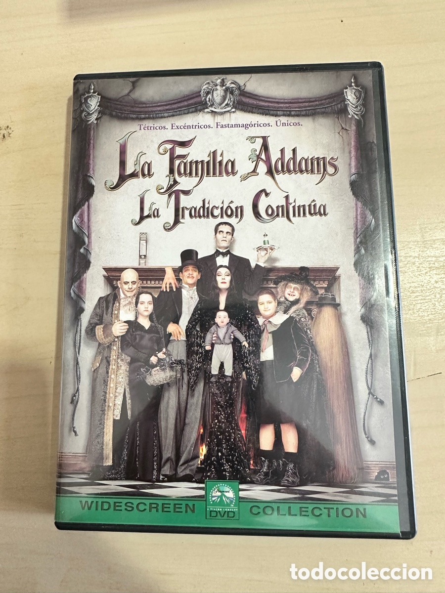 Cinema: RD115 la familia Addams la tradici&oacute;n contin&uacute;a dvd segunda mano