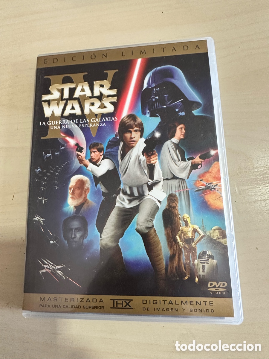 Cinema: RD115 star wars la guerra de las galaxias una nueva esperanza dvd segunda mano