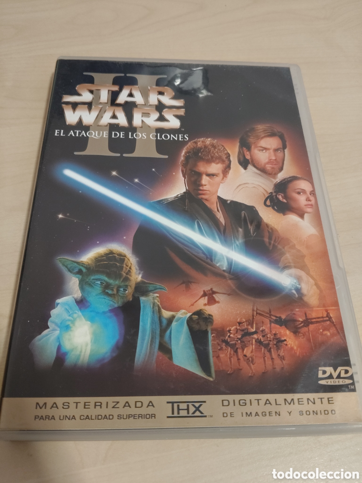 Cinema: A59 Star wars el ataque de los clones DVD SEGUNDAMANO