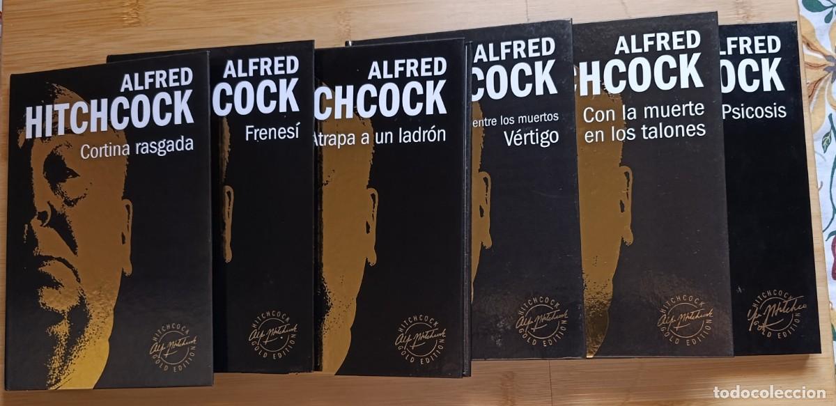 Cinema: Lote 16 DVD Alfred Hitchcock Gold Edition RBA Libros Tapa Dura Digibook Psicosis Vertigo