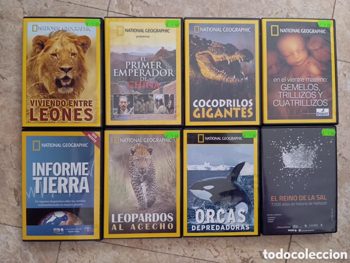 Cinema: LOTE DVD NATIONAL GEOGRAPHIC