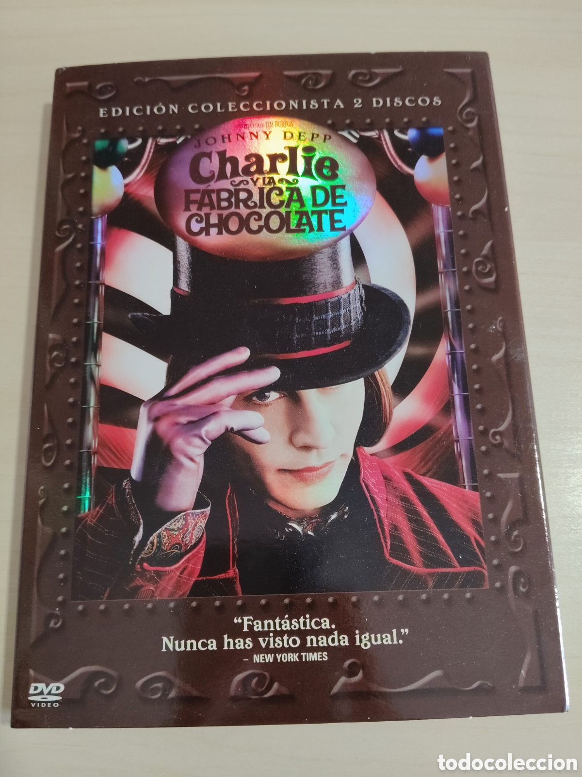 Cinema: A60 Charlie y la f&aacute;brica de chocolate DVD SEGUNDAMANO