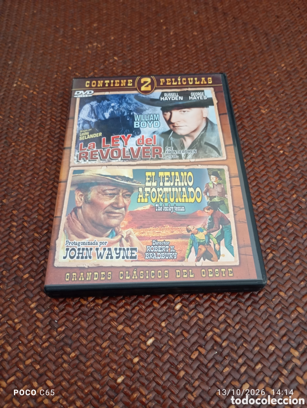 Cinema: La ley del revolver y el tejano afortunado DVD