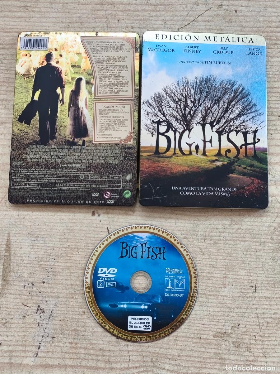 Cine: Big Fish - Caja Met&aacute;lica - Steelbook - DVD