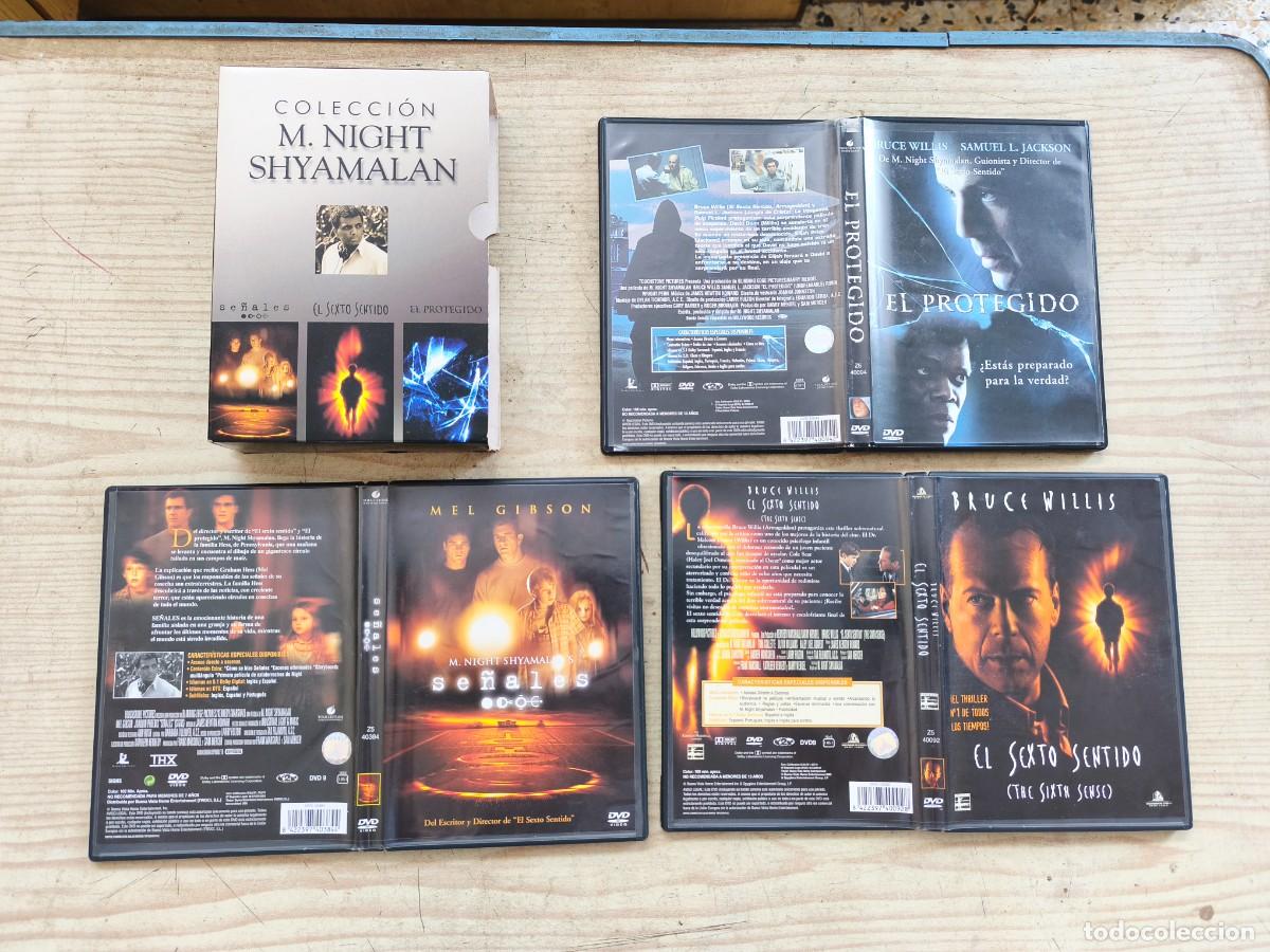 Cine: Colecci&oacute;n M. Night Shyamalan - El Protegido - Se&ntilde;ales - El Sexto Sentido - 3 DVD