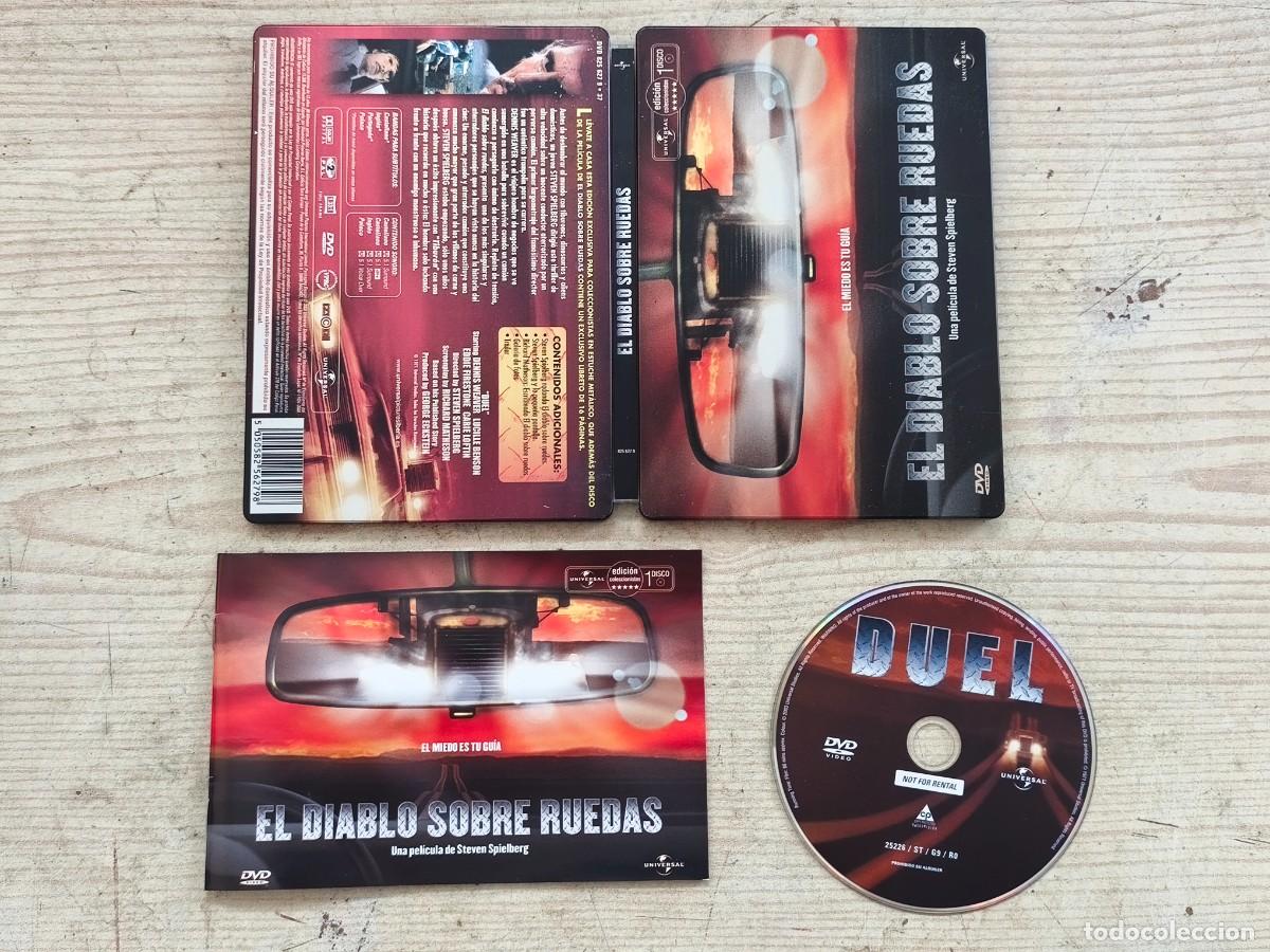 Cine: El Diablo Sobre Ruedas - Caja Met&aacute;lica - Steelbook - DVD