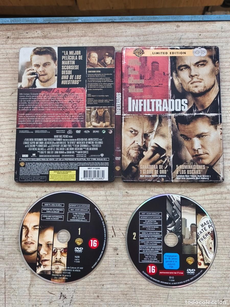 Cine: Infiltrados - Caja Met&aacute;lica - Steelbook - 2 DVD