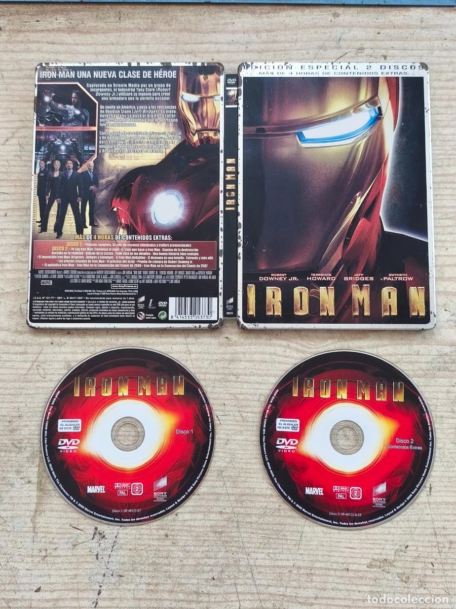 Cine: Iron Man - Caja Met&aacute;lica - Steelbook - 2 DVD