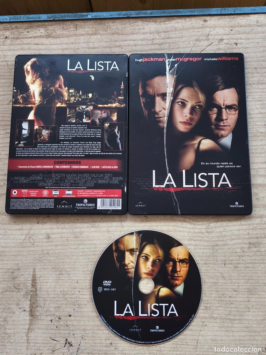 Cine: La Lista - Caja Met&aacute;lica - Steelbook - DVD