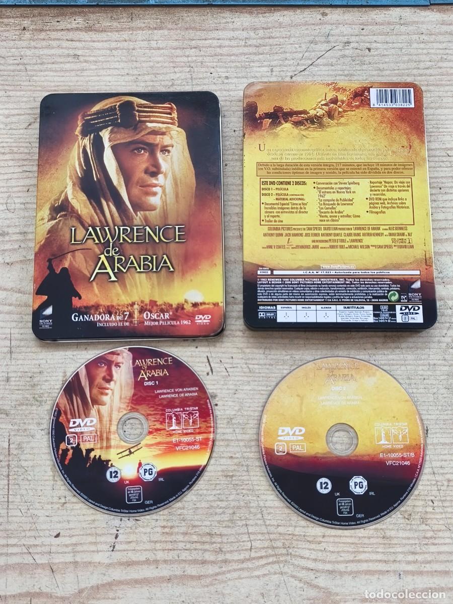 Cine: Lawrence de Arabia - Caja Met&aacute;lica - Steelbook - 2 DVD