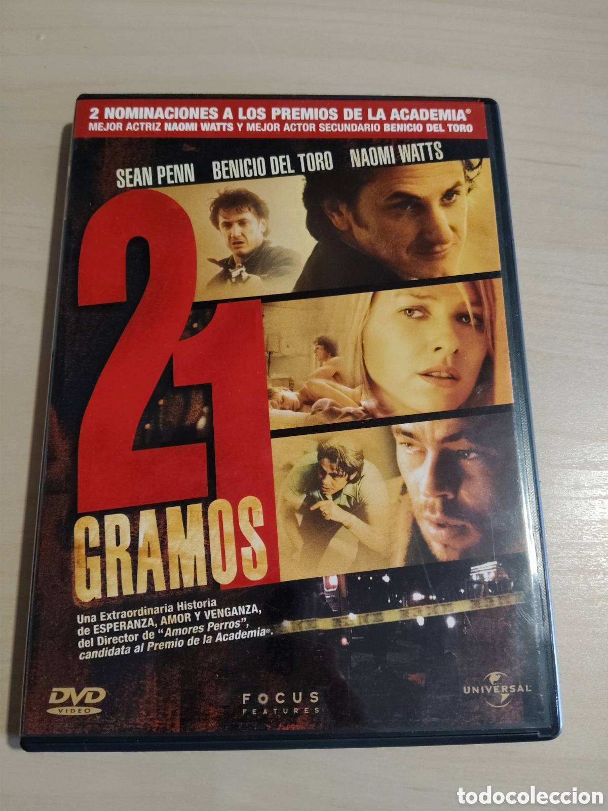 Cine: A61 21 gramos DVD SEGUNDAMANO
