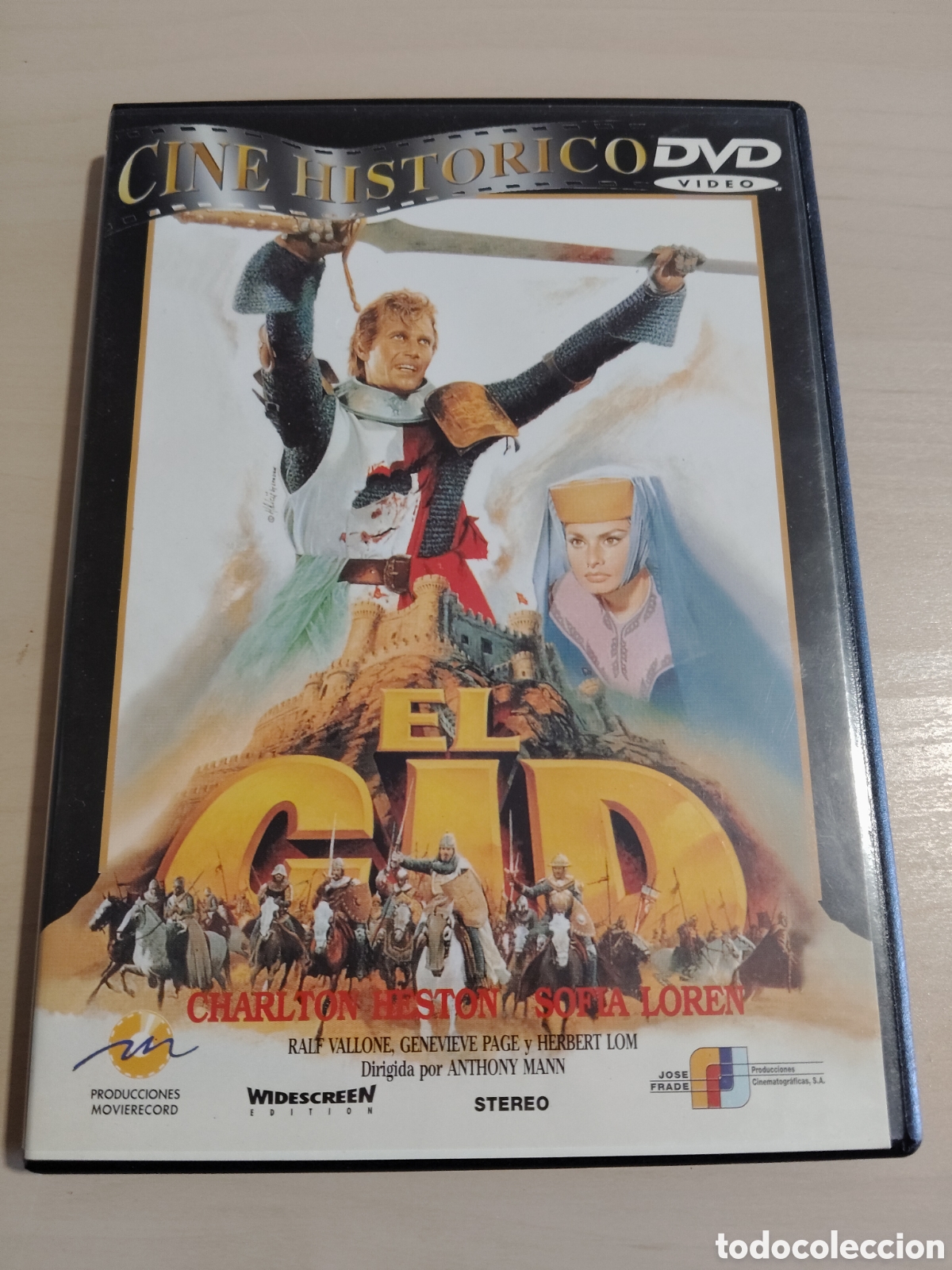 Cin&eacute;ma: A61 el cid DVD SEGUNDAMANO